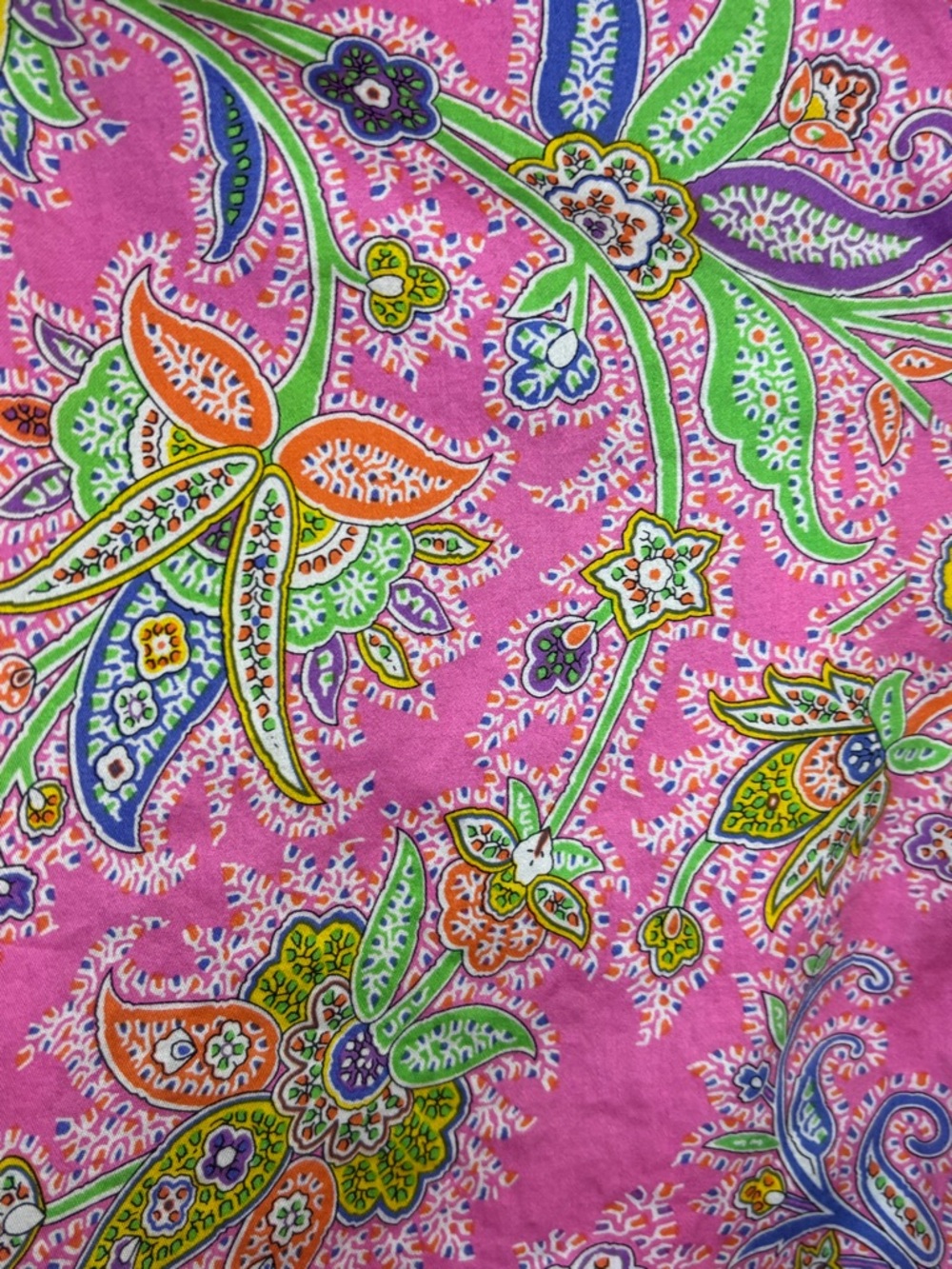 Ralph Lauren Pink Paisley Button-Down Shirt - Picture 5 of 13